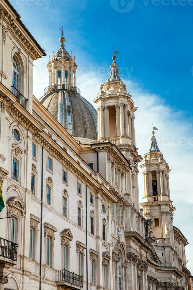 el Iglesia de sant Agnese en agone además llamado sant Agnese en plaza navona foto