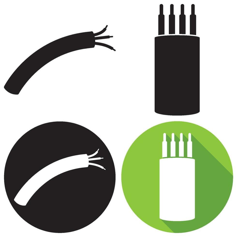 cable icon vector
