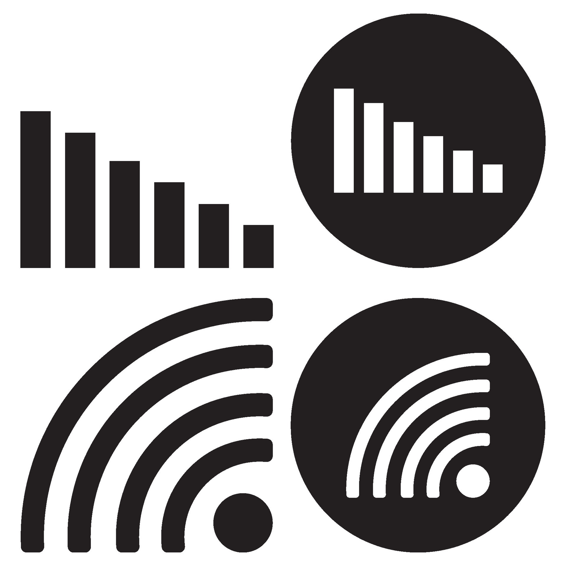 mobile network icon vector 26365164 Vector Art at Vecteezy