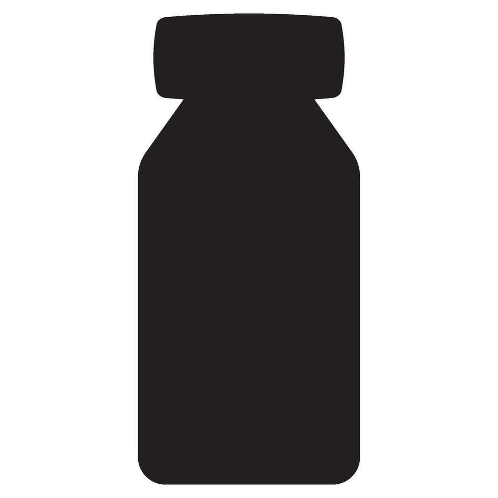 milk bottle icon vector