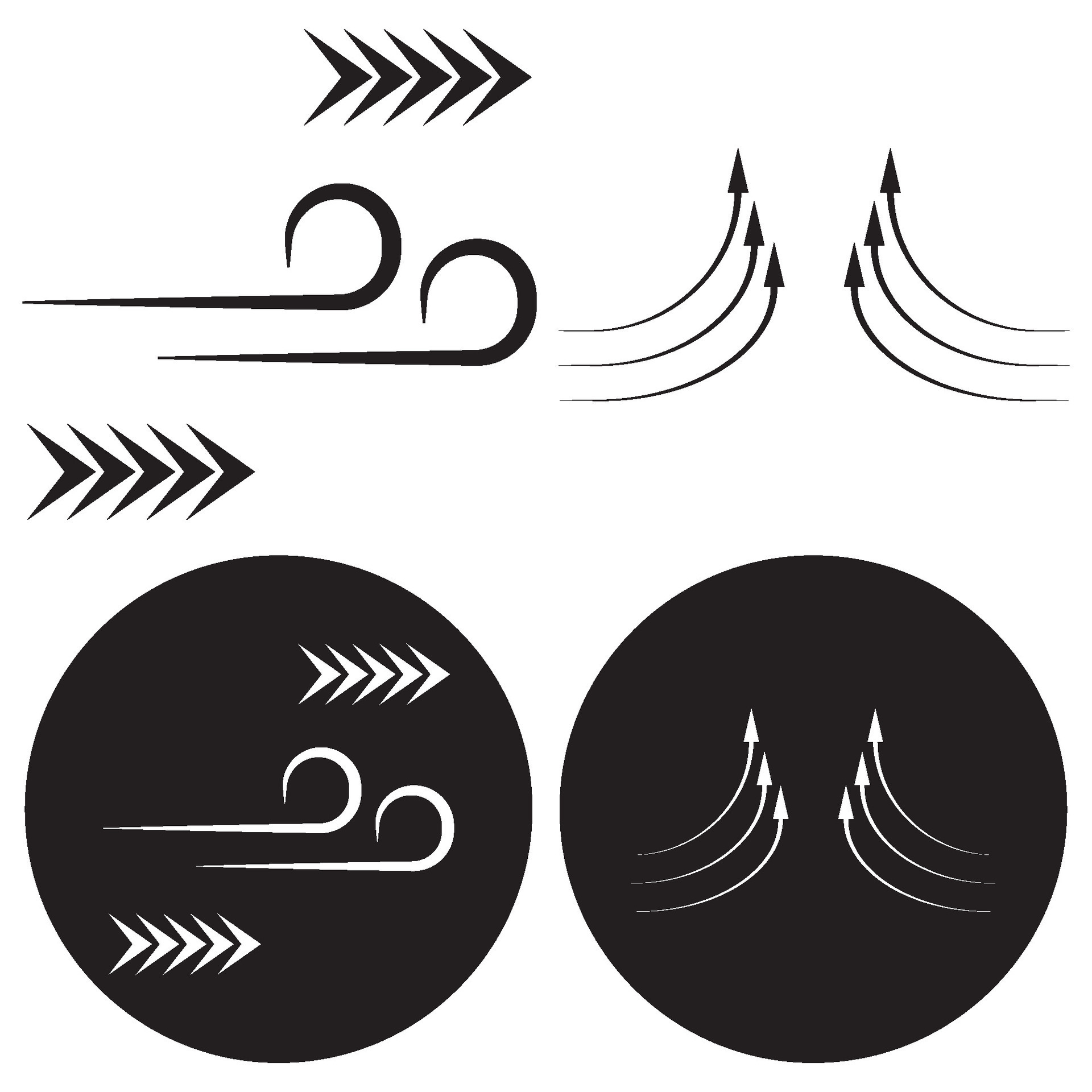 wind direction icon vector 26365197 Vector Art at Vecteezy
