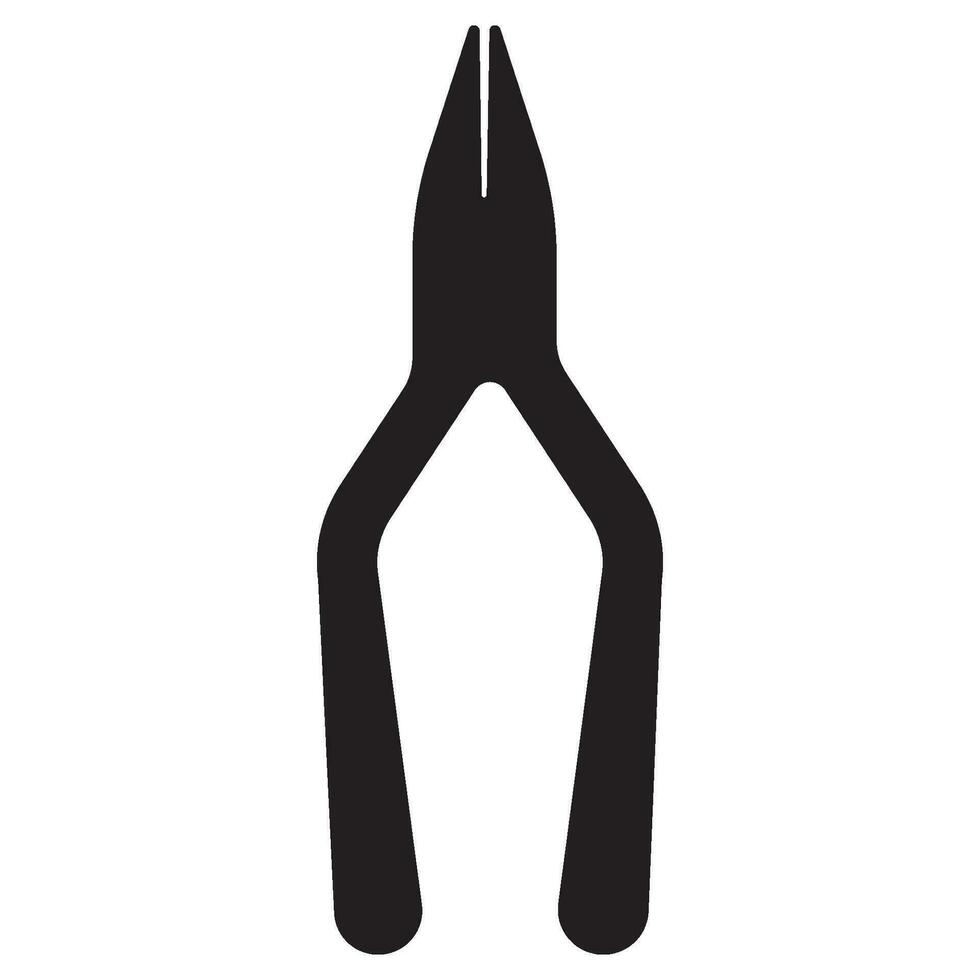 vector de icono de alicates