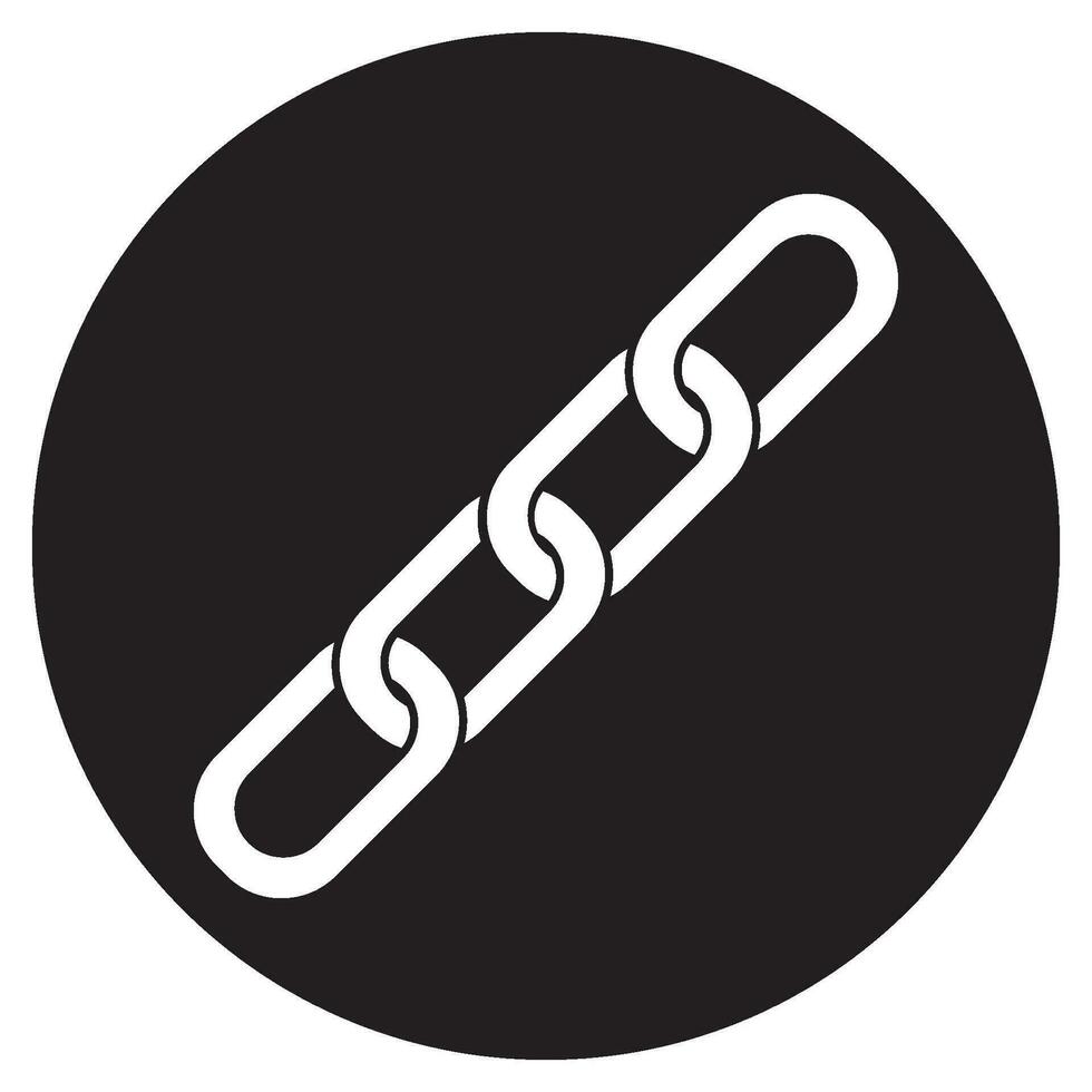 chain icon vector