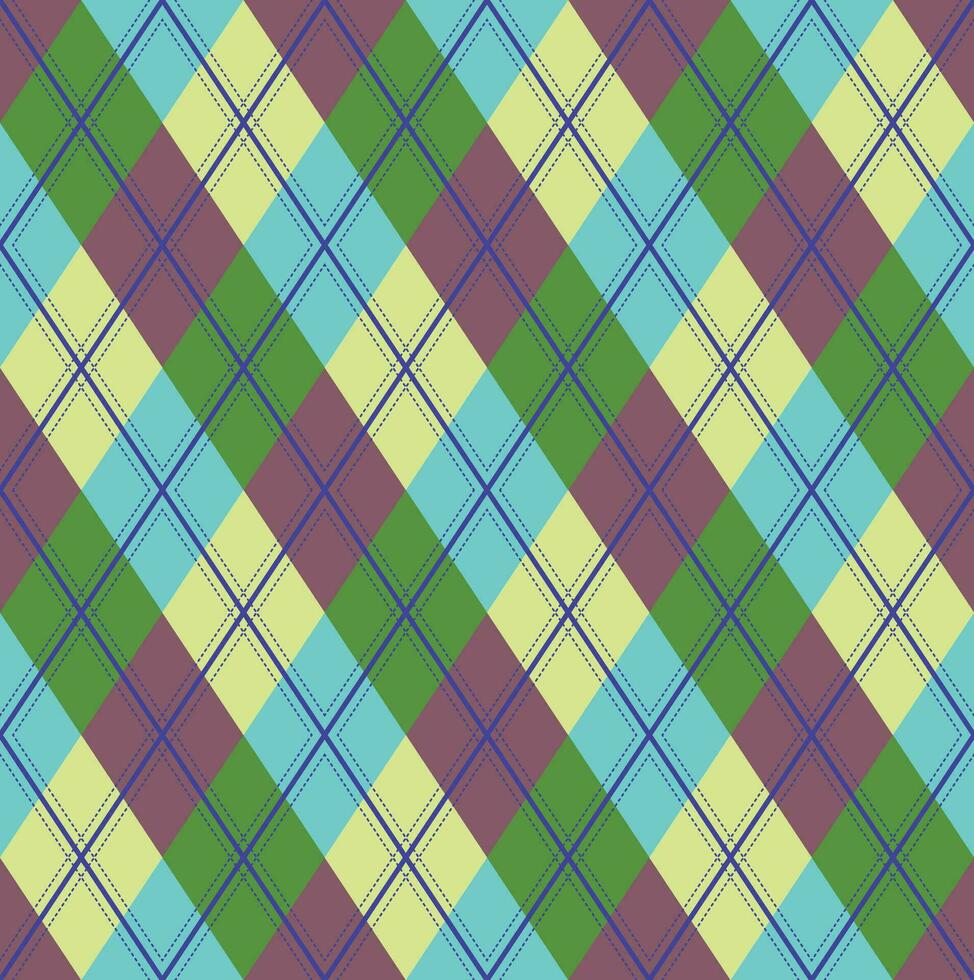 Argyle Pattern vector,geometric, background,Classic Knitted,plaid vector