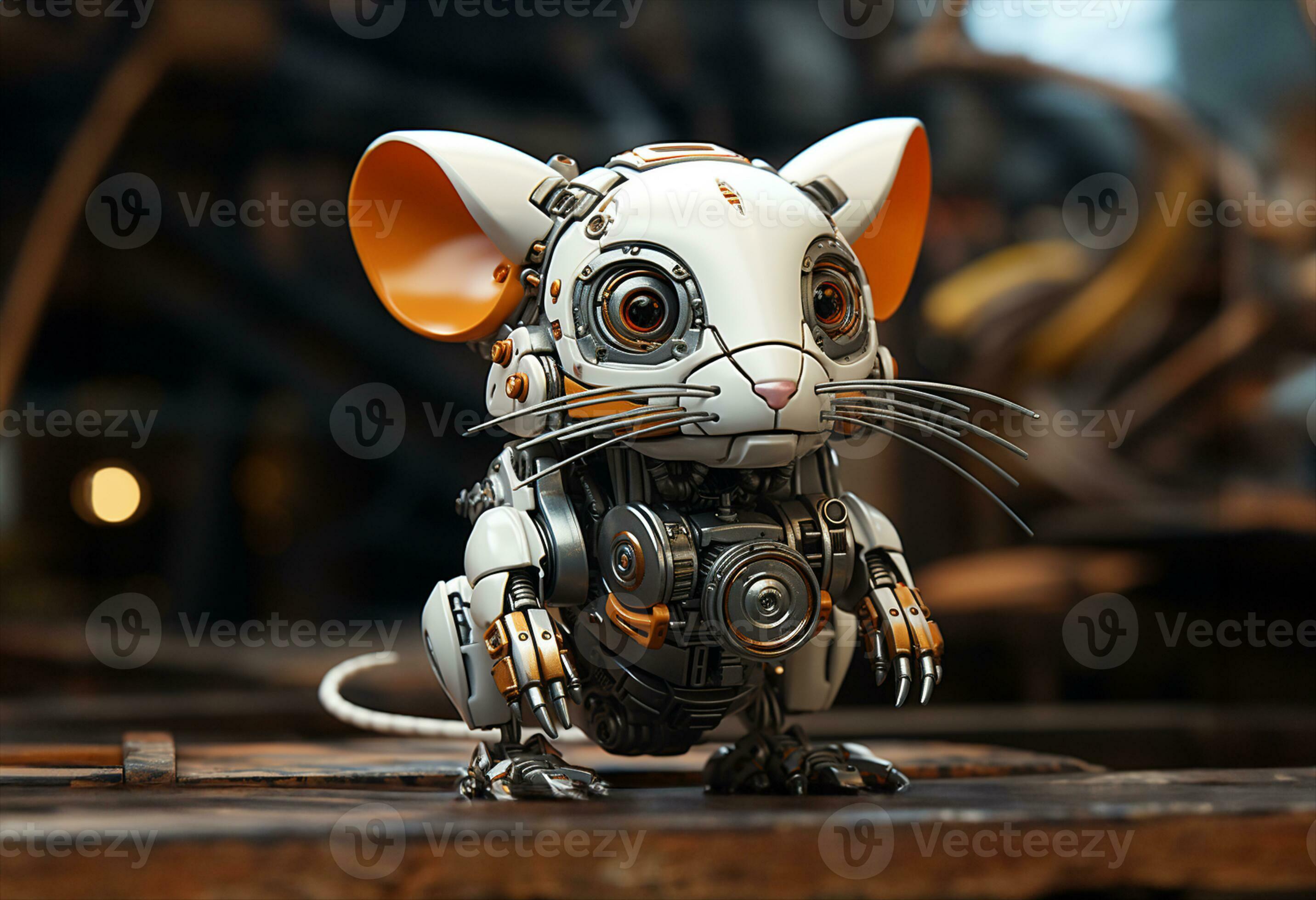robot mouse futuristic. AI Generated 26365356 Stock Photo at Vecteezy