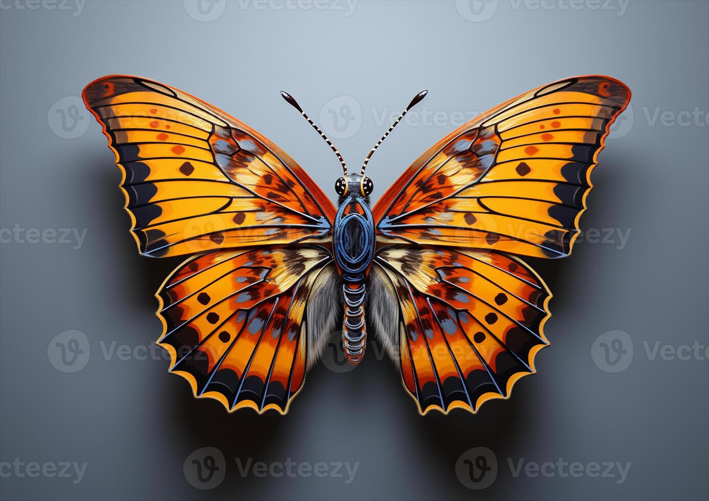 cute butterfly isolated. photo