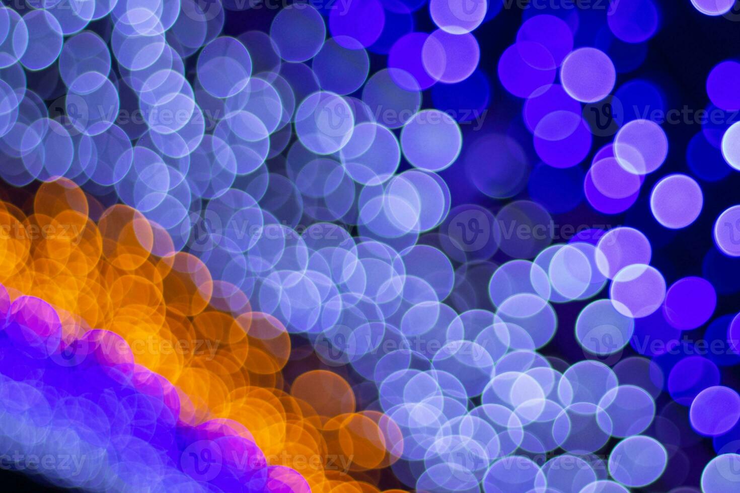 fondo de bokeh abstracto borroso para decoraciones para año nuevo y vacaciones, luz de bola de navidad foto