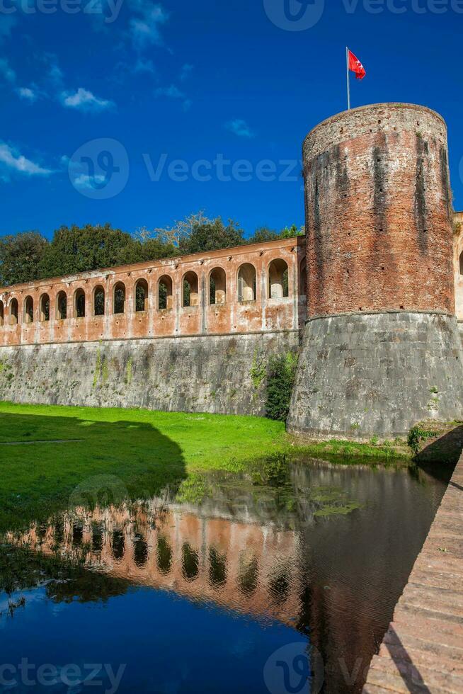 The Cittadella Nuova also called Giardino di Scotto an historical fortress from the 14th century in Pisa photo