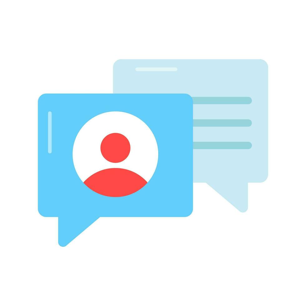 Beautifully designed vector of communication in modern style, premium icon