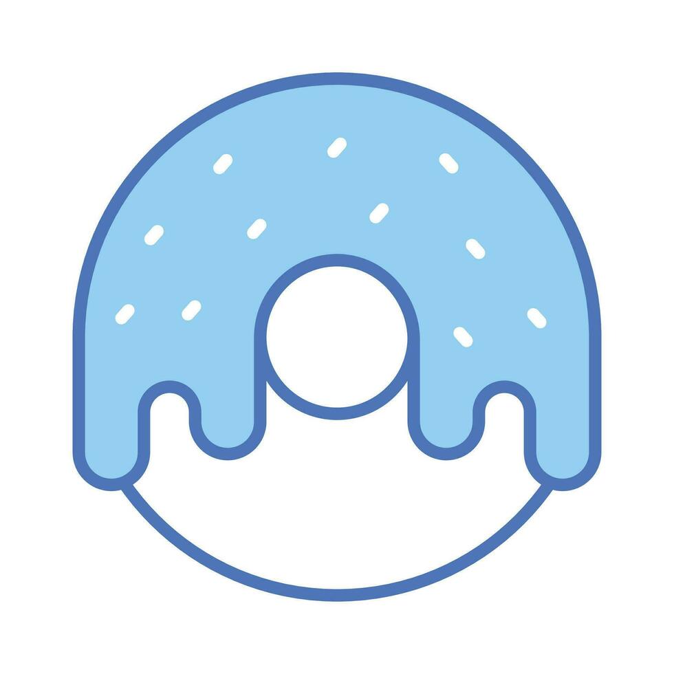 Get your hands on dripping donut icon in modern style, editable vector