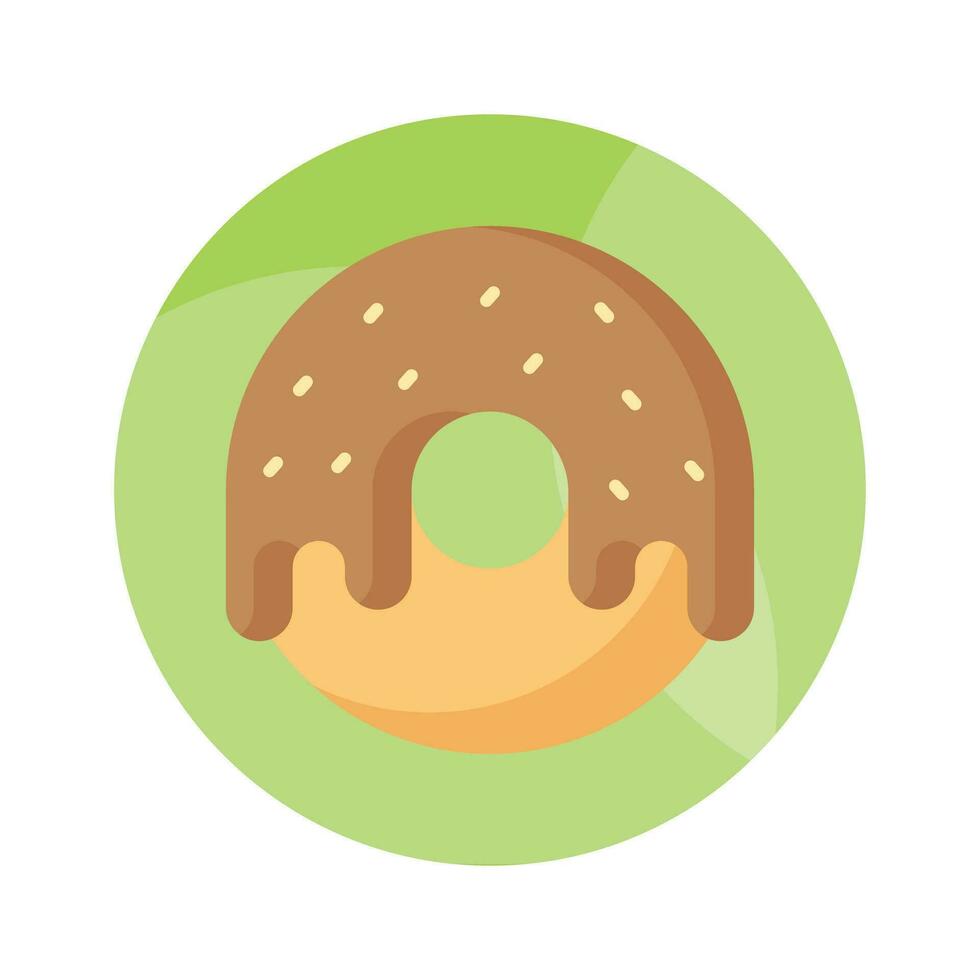 Get your hands on dripping donut icon in modern style, editable vector