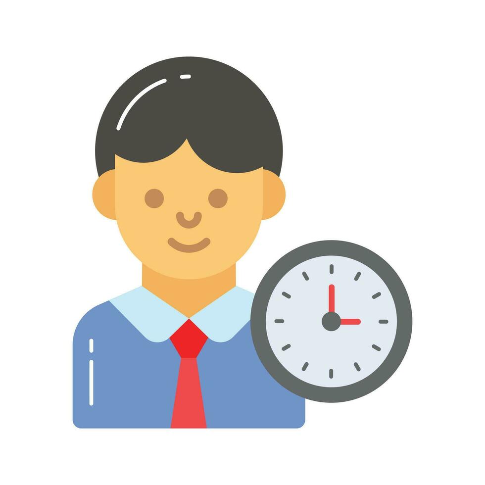 Grab this carefully crafted icon of employee schedule in modern style vector