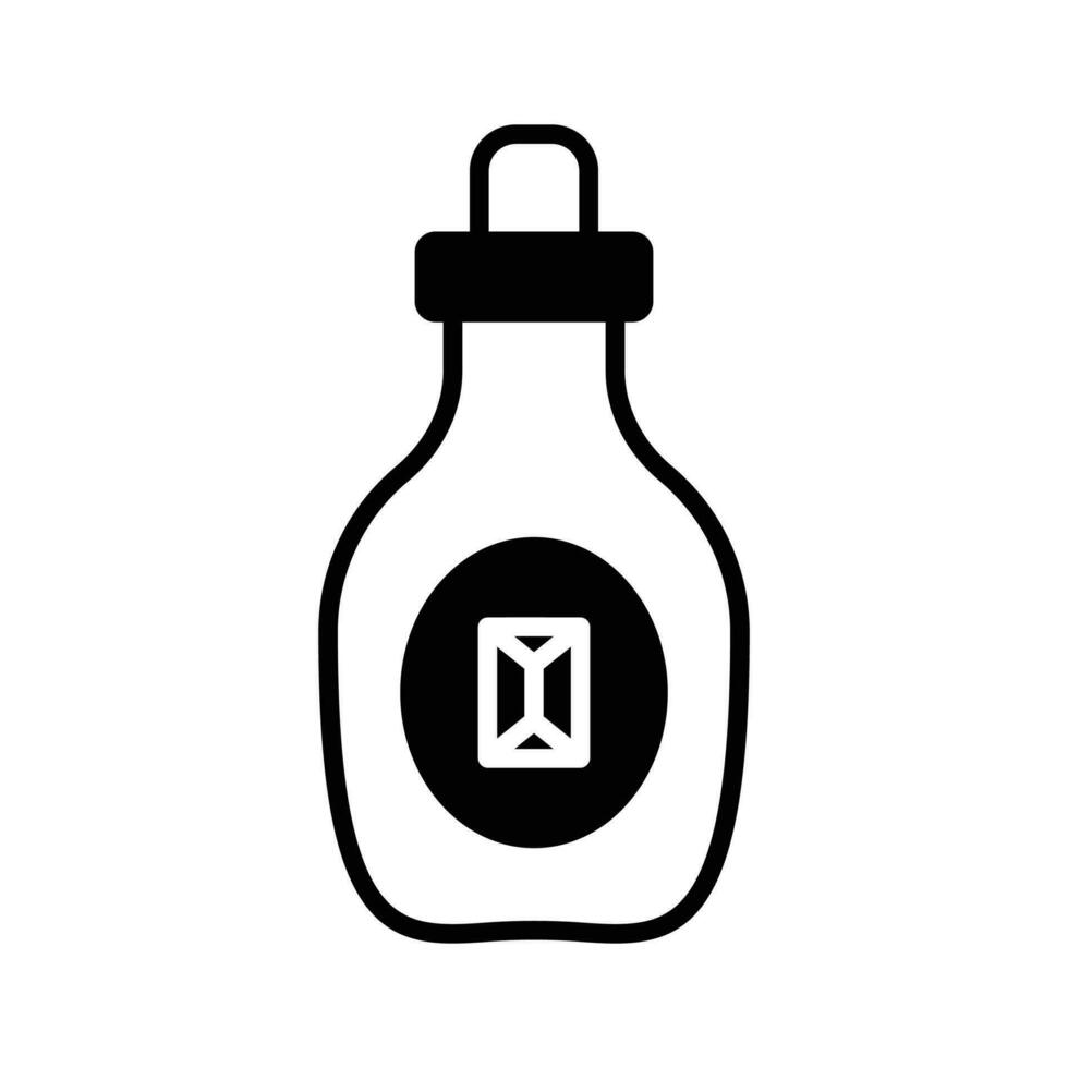 Grab this carefully crafted chocolate syrup vector design in trendy style