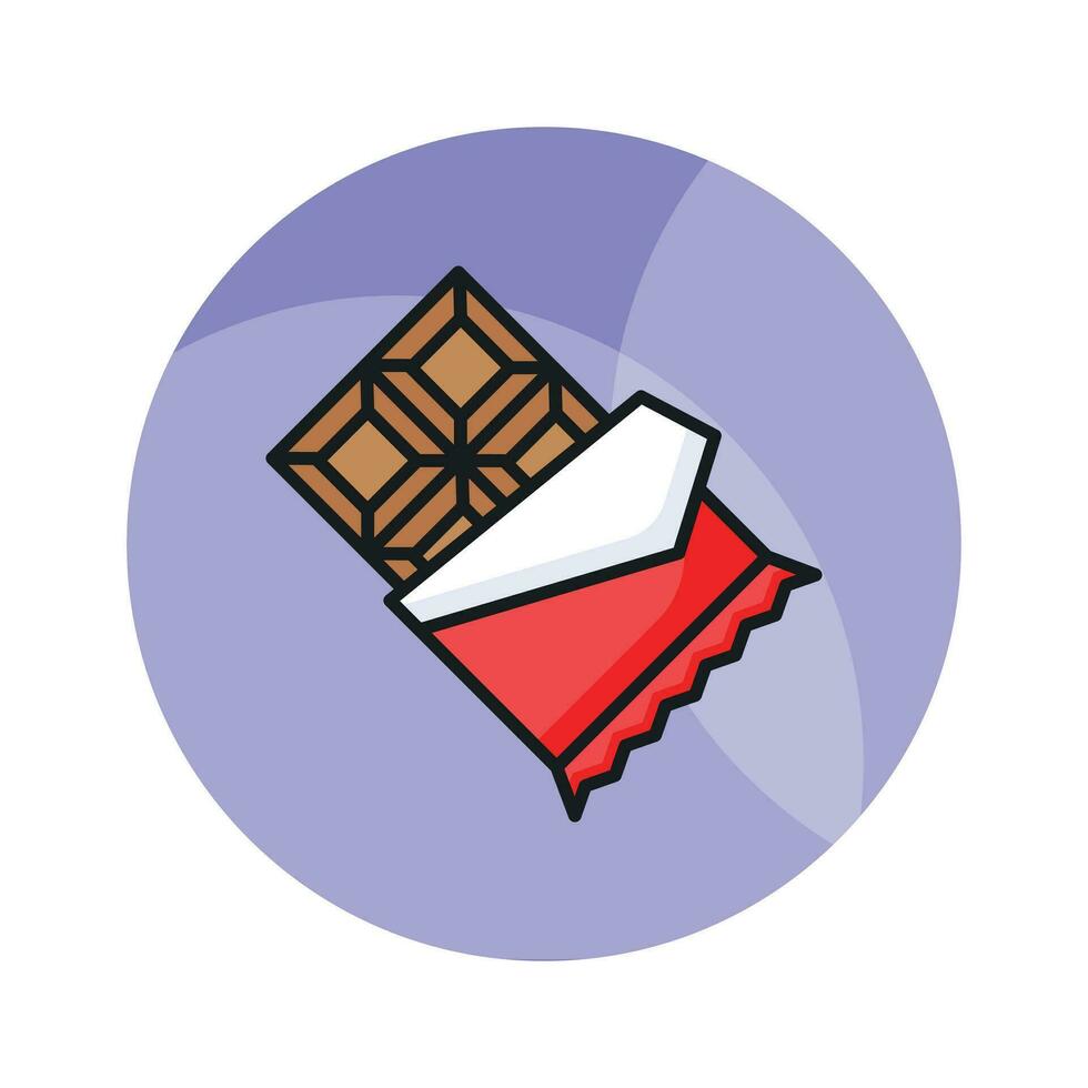 An editable vector of chocolate in modern style, ready to use icon