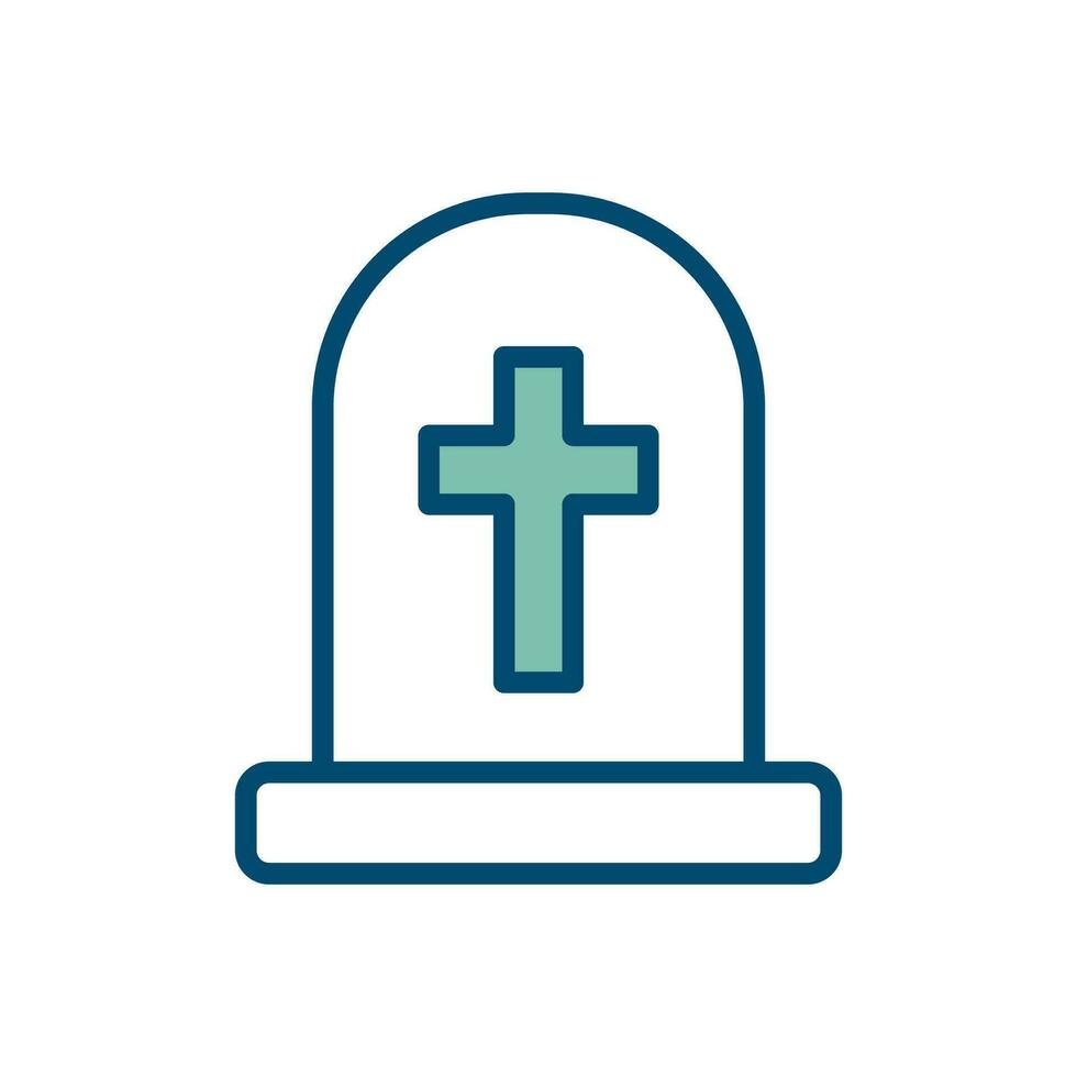 tombstone icon vector design template