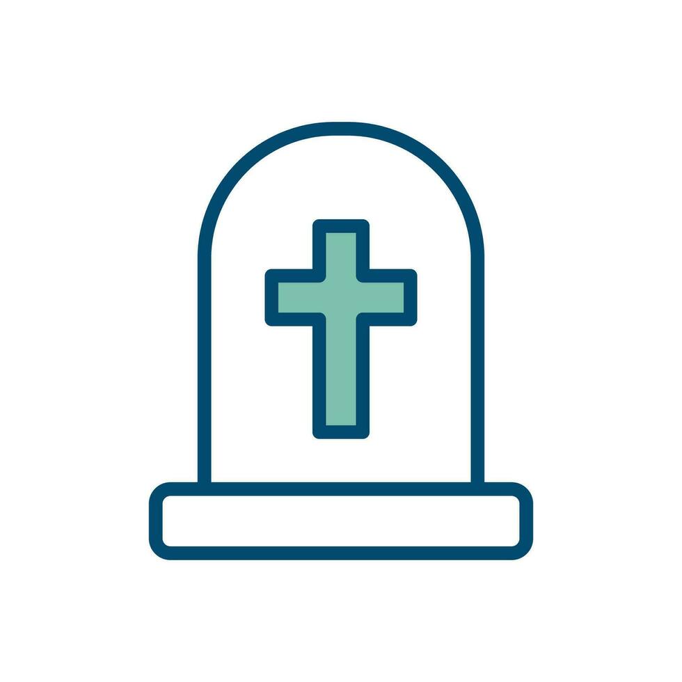 tombstone icon vector design template