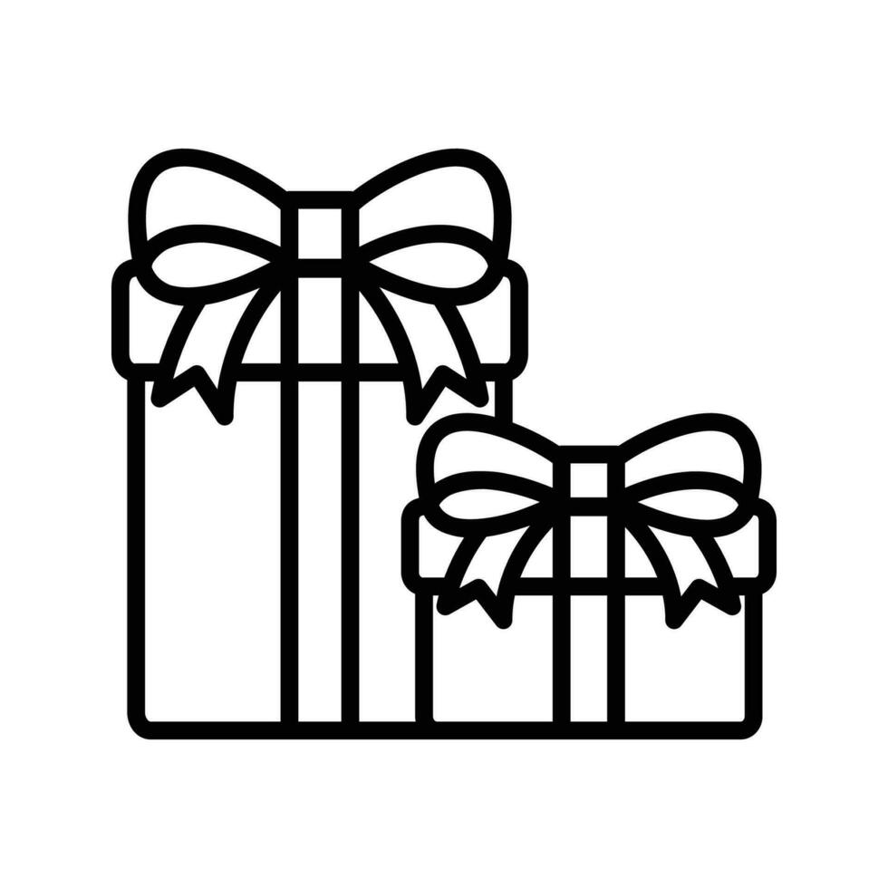 gift icon vector design template in white background