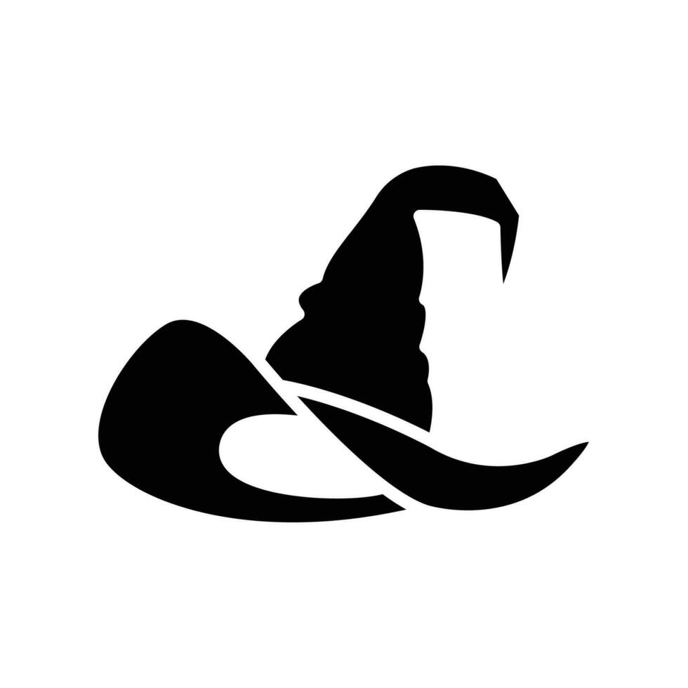 halloween hat icon vector design template