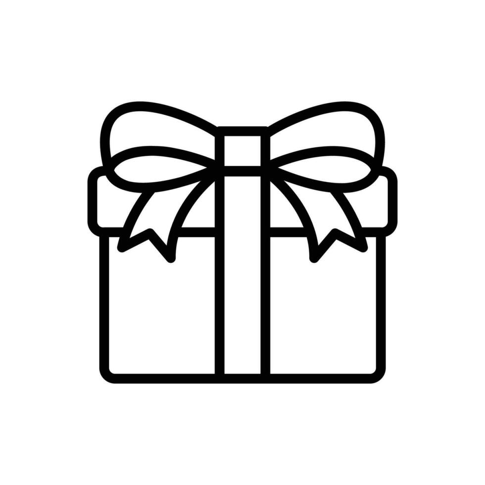 gift icon vector design template in white background