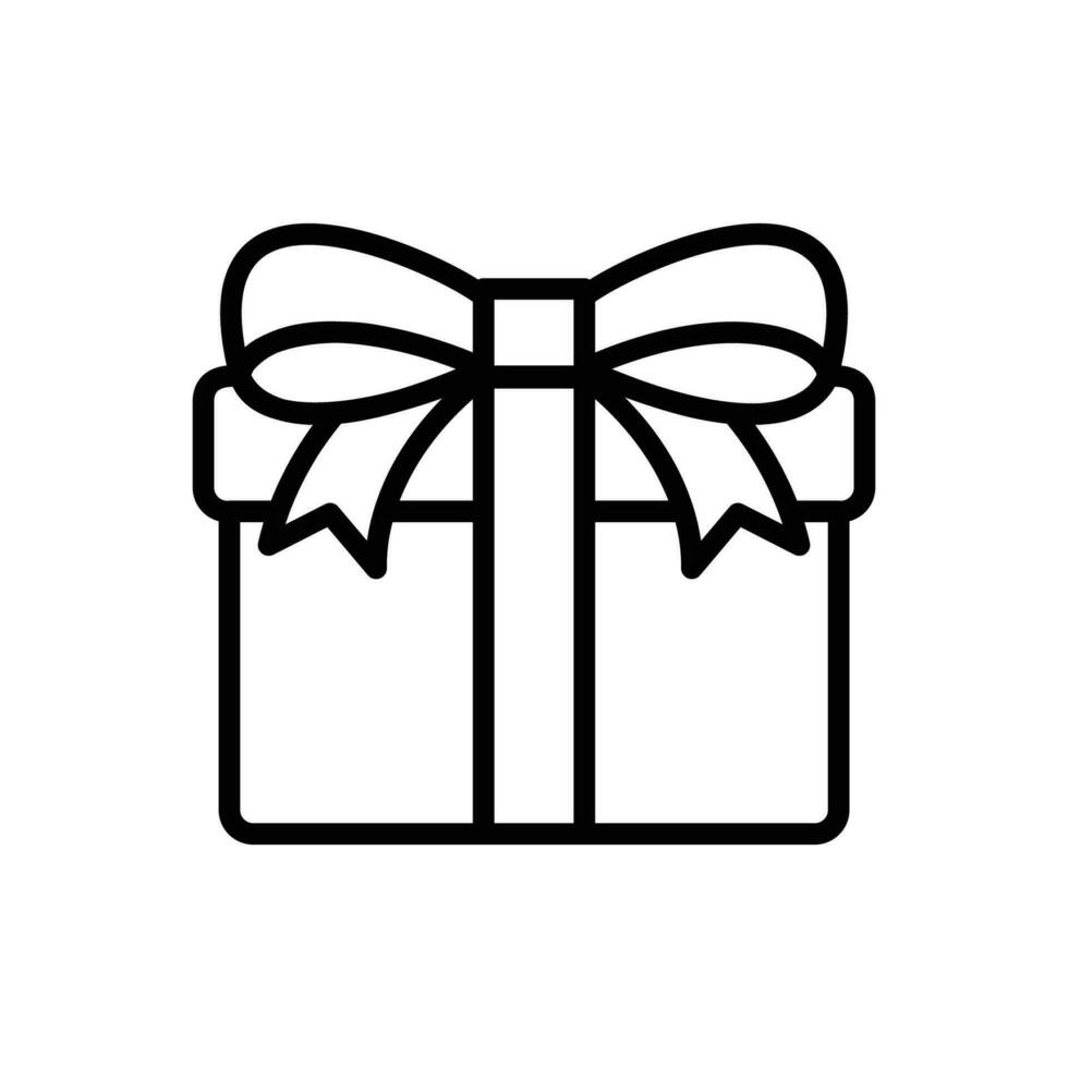 gift icon vector design template in white background