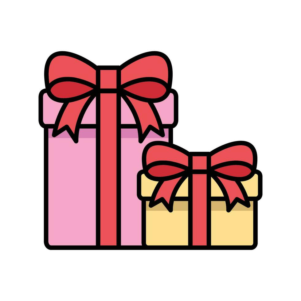 gift icon vector design template in white background