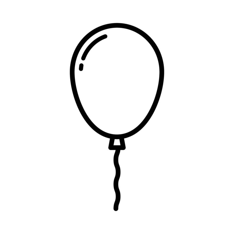 balloon icon vector design template in white background