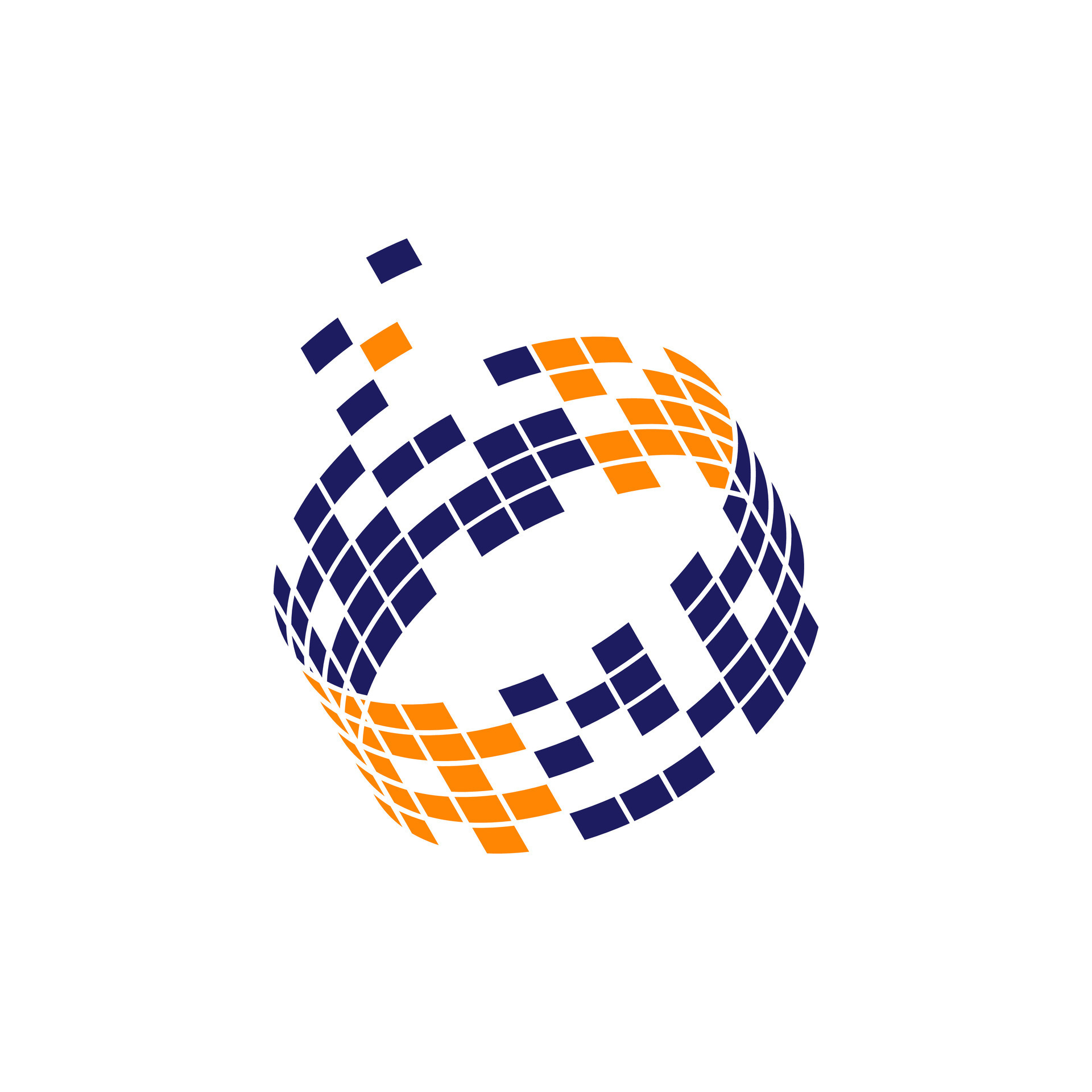 logo illustration depicting data processing 26369394 Vector Art at Vecteezy