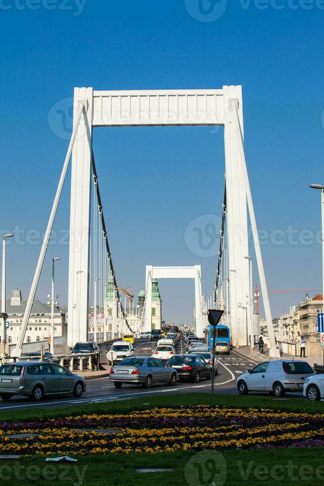 Elisabeth Bridge and the Parochial Church of the Assumption of the Virgin photo