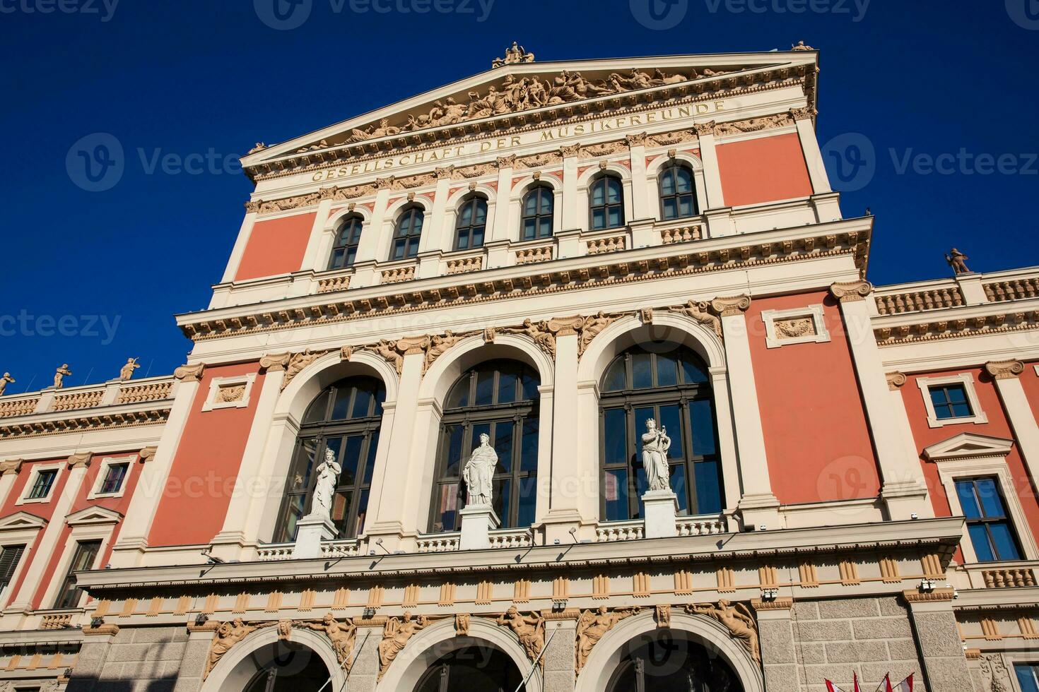 The historic building of the Wiener Musikverein inaugurated on January of 1870 photo