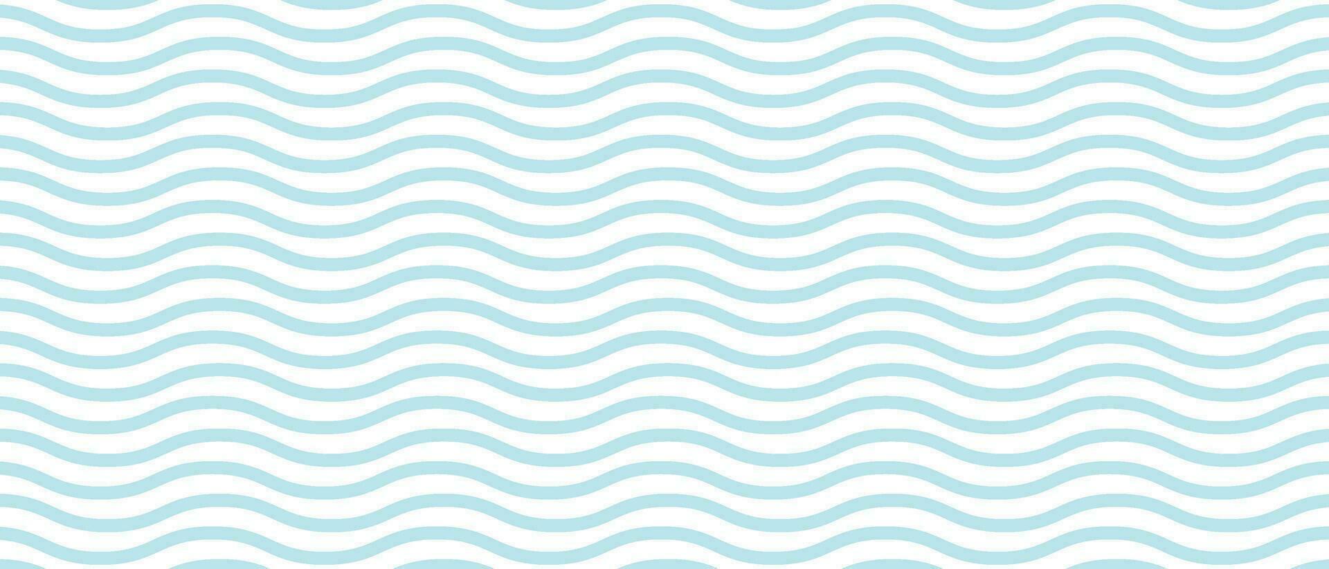 Seamless geometric wave pattern. Japanese and Chinese inspired water vector background. Isolated vector illustrations