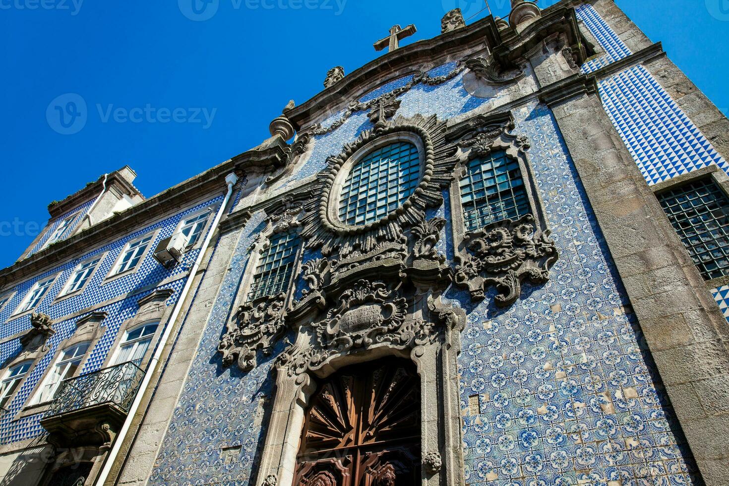 The historical Church of Ordem do Terco built in 1759 in Porto city photo