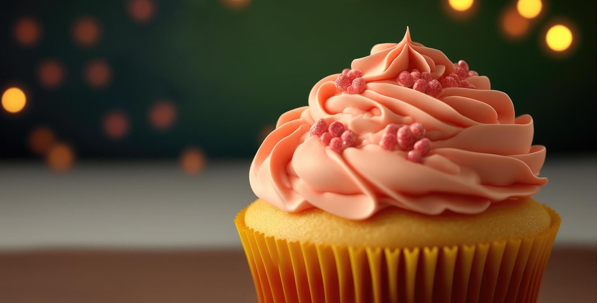 satisfy sweetest desires with creamy and tasty cupcakes banner photo