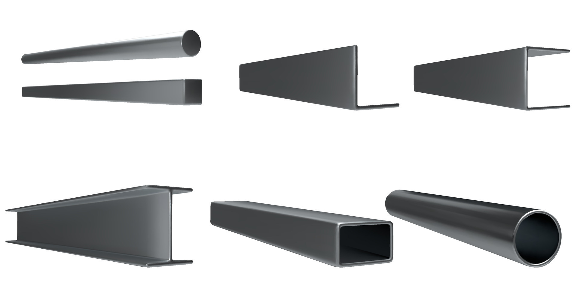 a-set-of-different-types-of-steel-pipes-26373200-vector-art-at-vecteezy