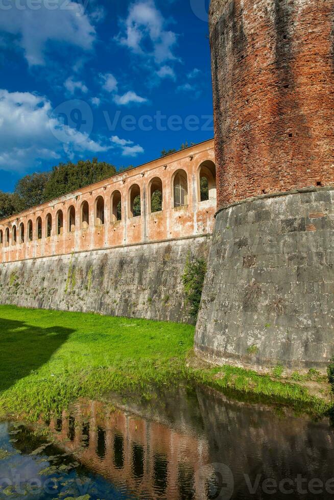 The Cittadella Nuova also called Giardino di Scotto an historical fortress from the 14th century in Pisa photo