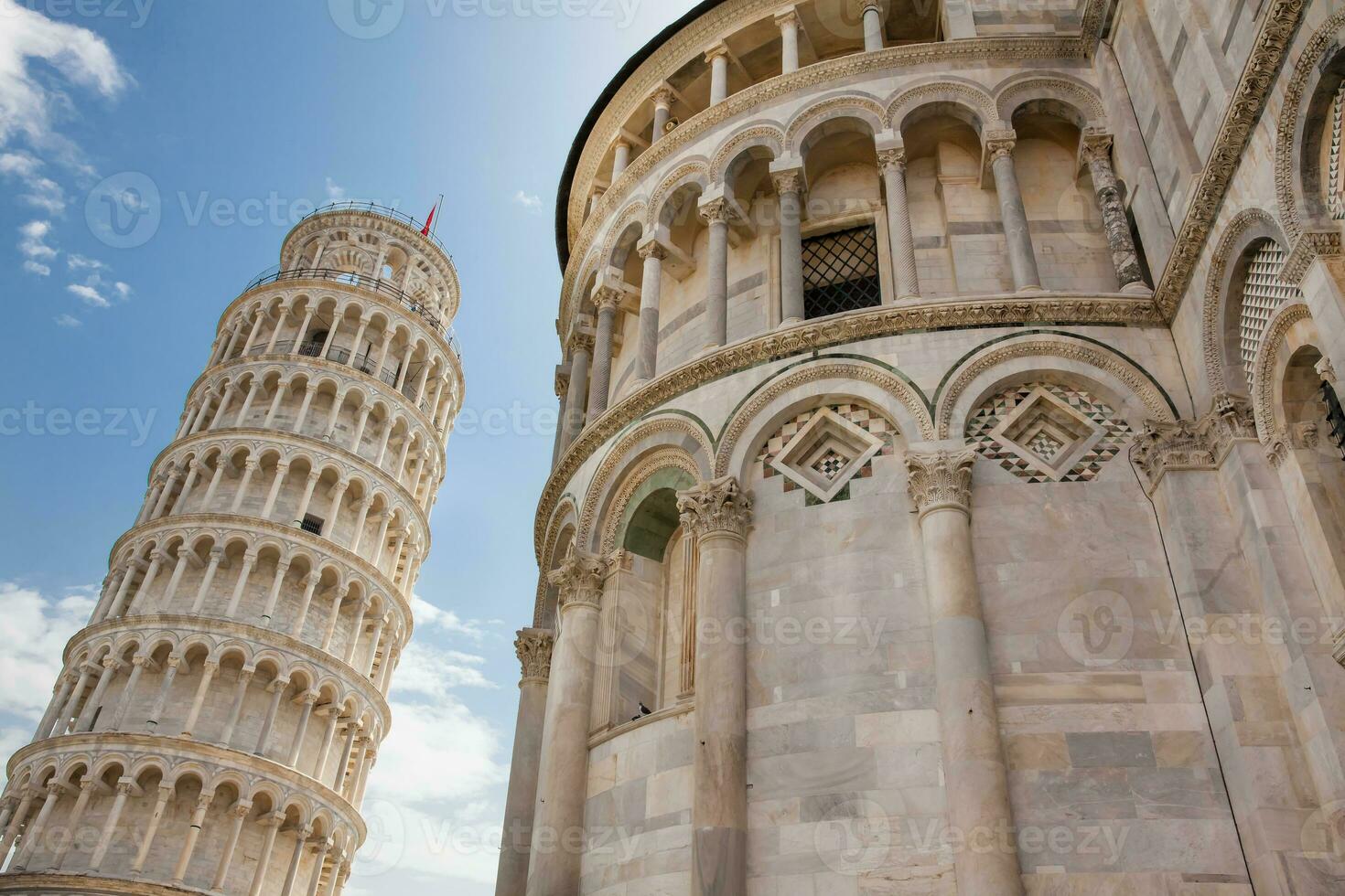 Primatial Metropolitan Cathedral of the Assumption of Mary and the Leaning Tower of Pisa photo