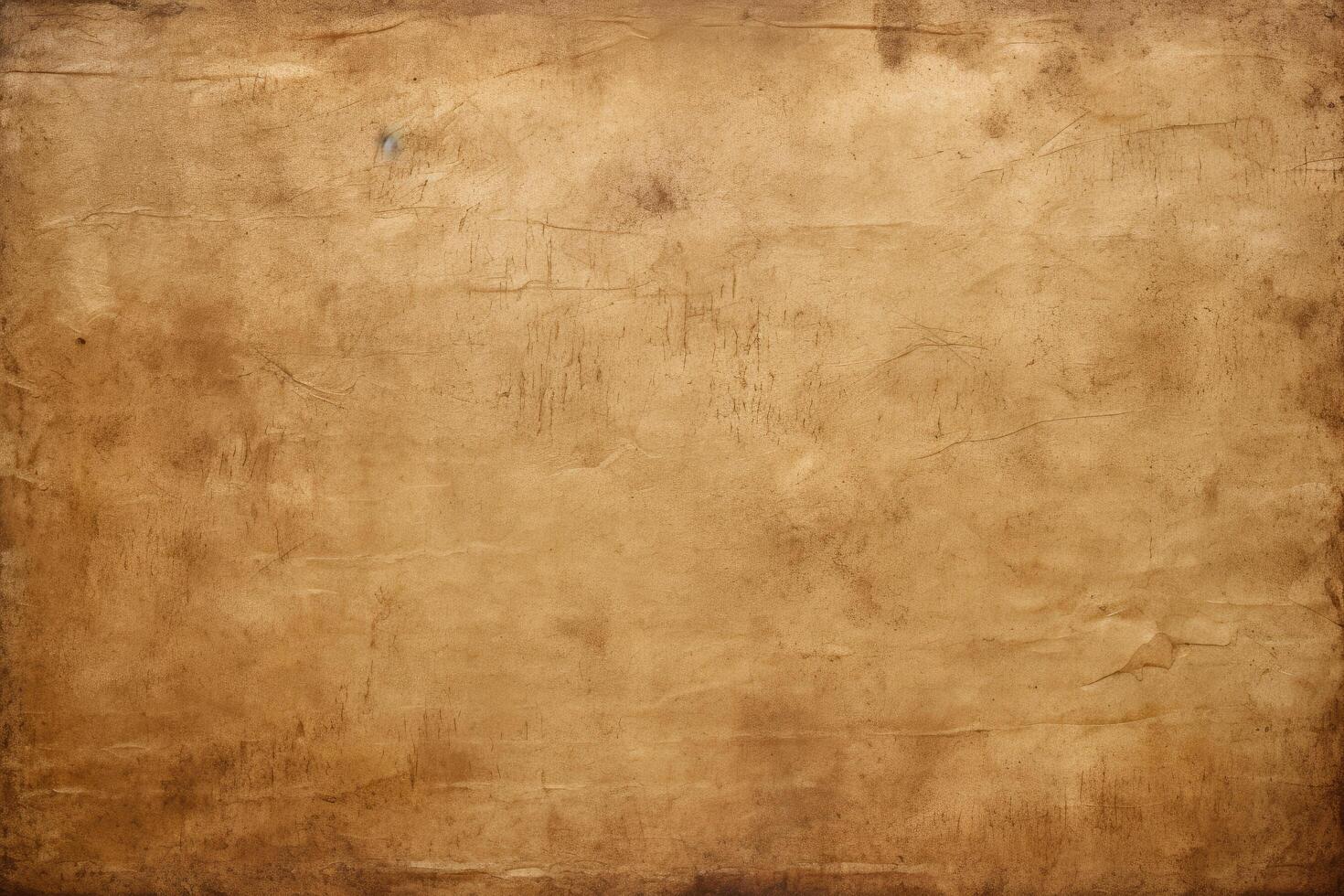 Rustic old brown paper background for writing text in vintage retro style photo