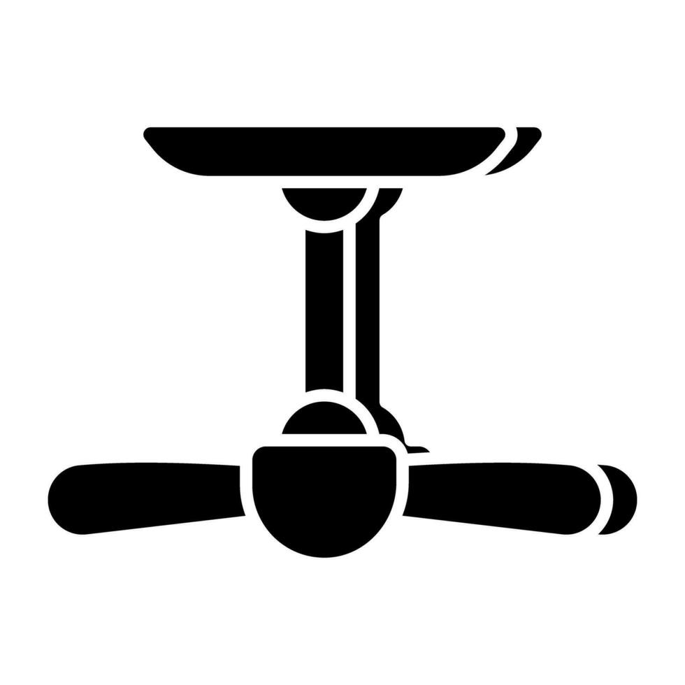 A modern design icon of ceiling fan vector