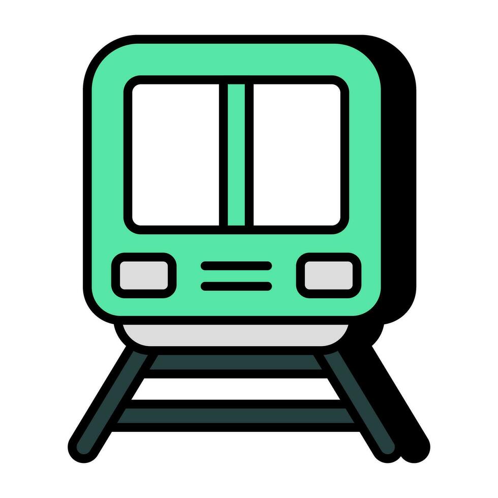 Premium download icon of train vector