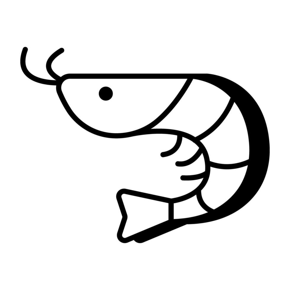 Modern design icon of crab vector