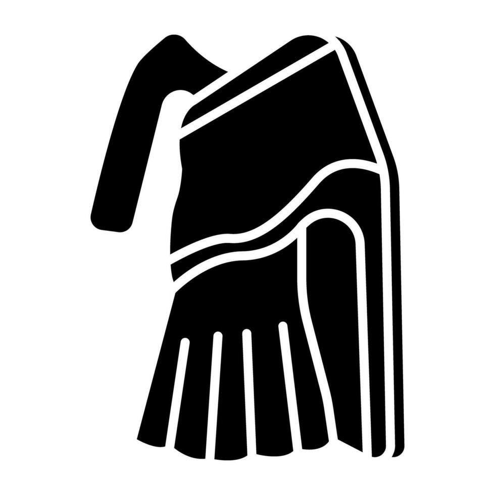 Premium download icon of saree vector