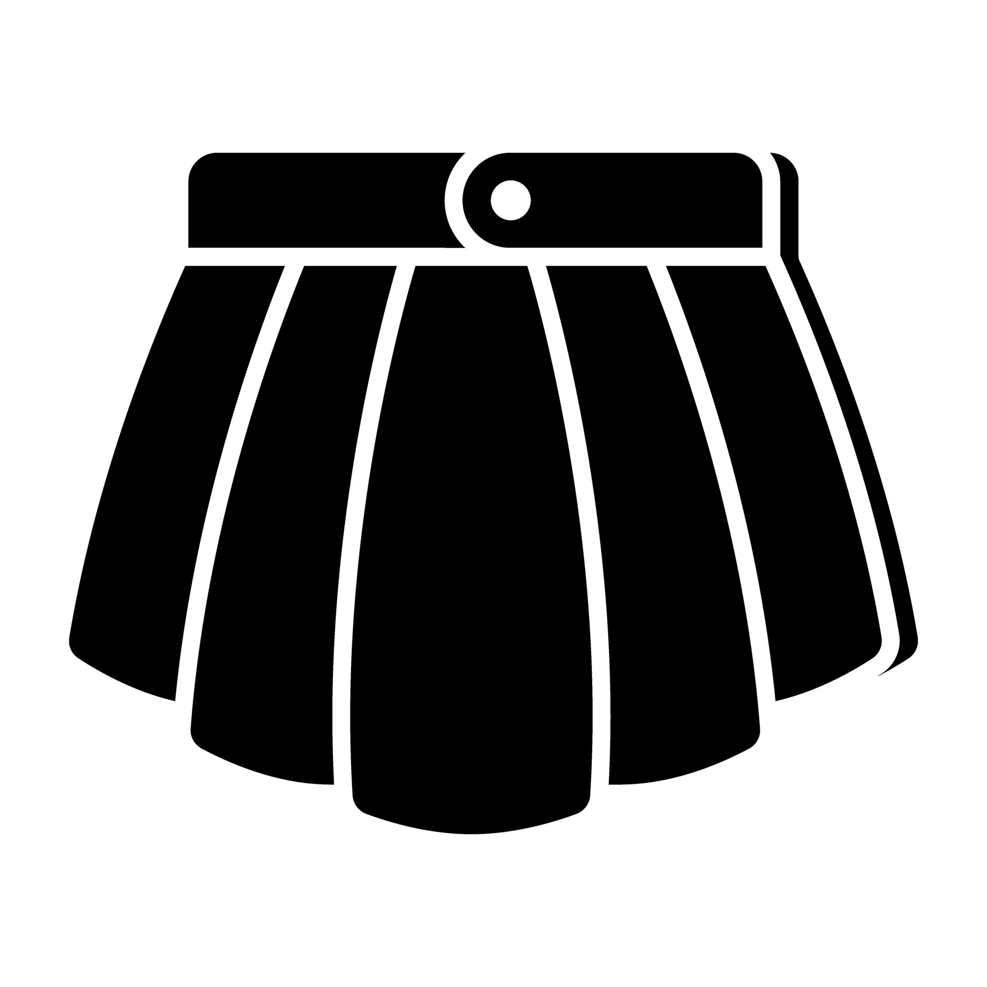 Premium download icon of skirt 26376171 Vector Art at Vecteezy