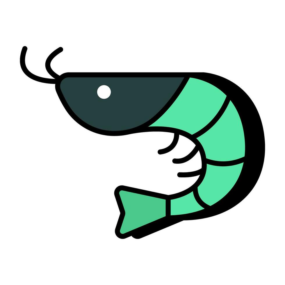 moderno diseño icono de cangrejo vector
