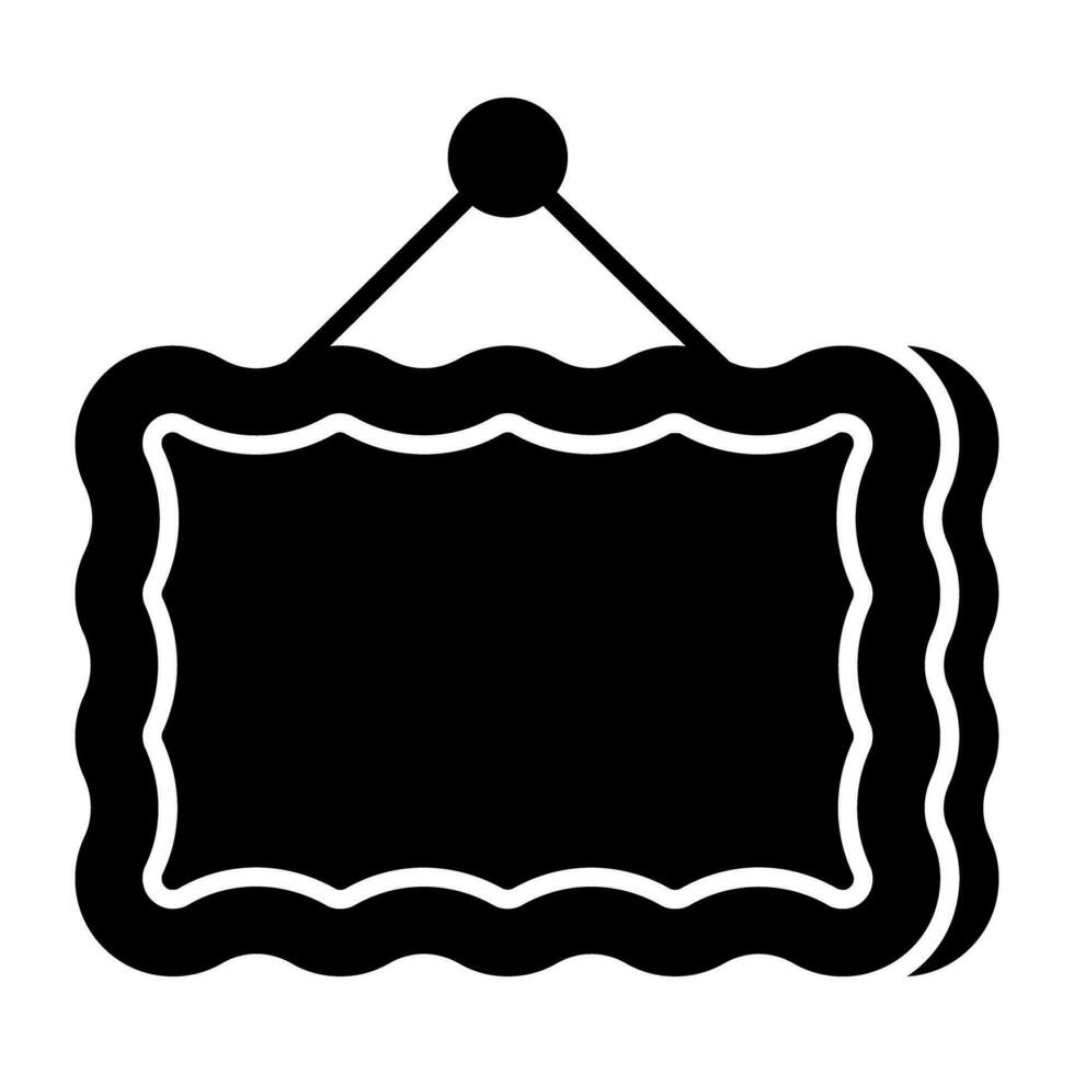 Perfect design icon of wall painting vector