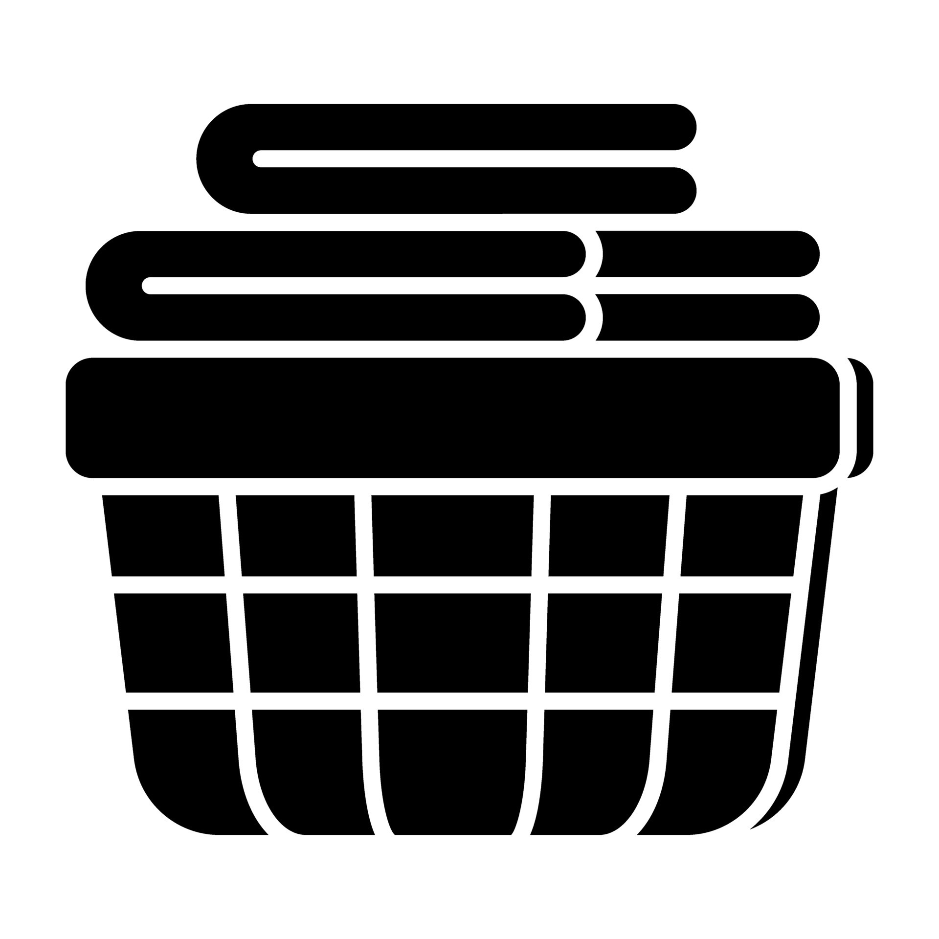 An icon design of laundry basket 26376862 Vector Art at Vecteezy