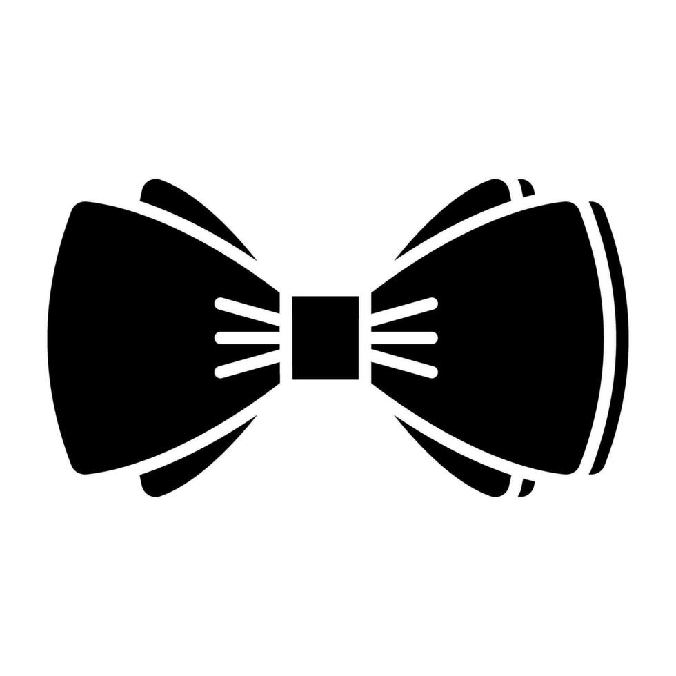 Trendy design icon of bowtie vector