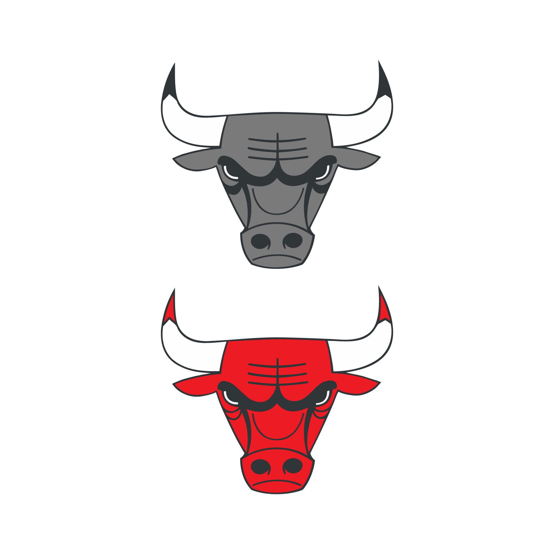 Chicago bulls logo editorial vector 26377749 Vector Art at Vecteezy