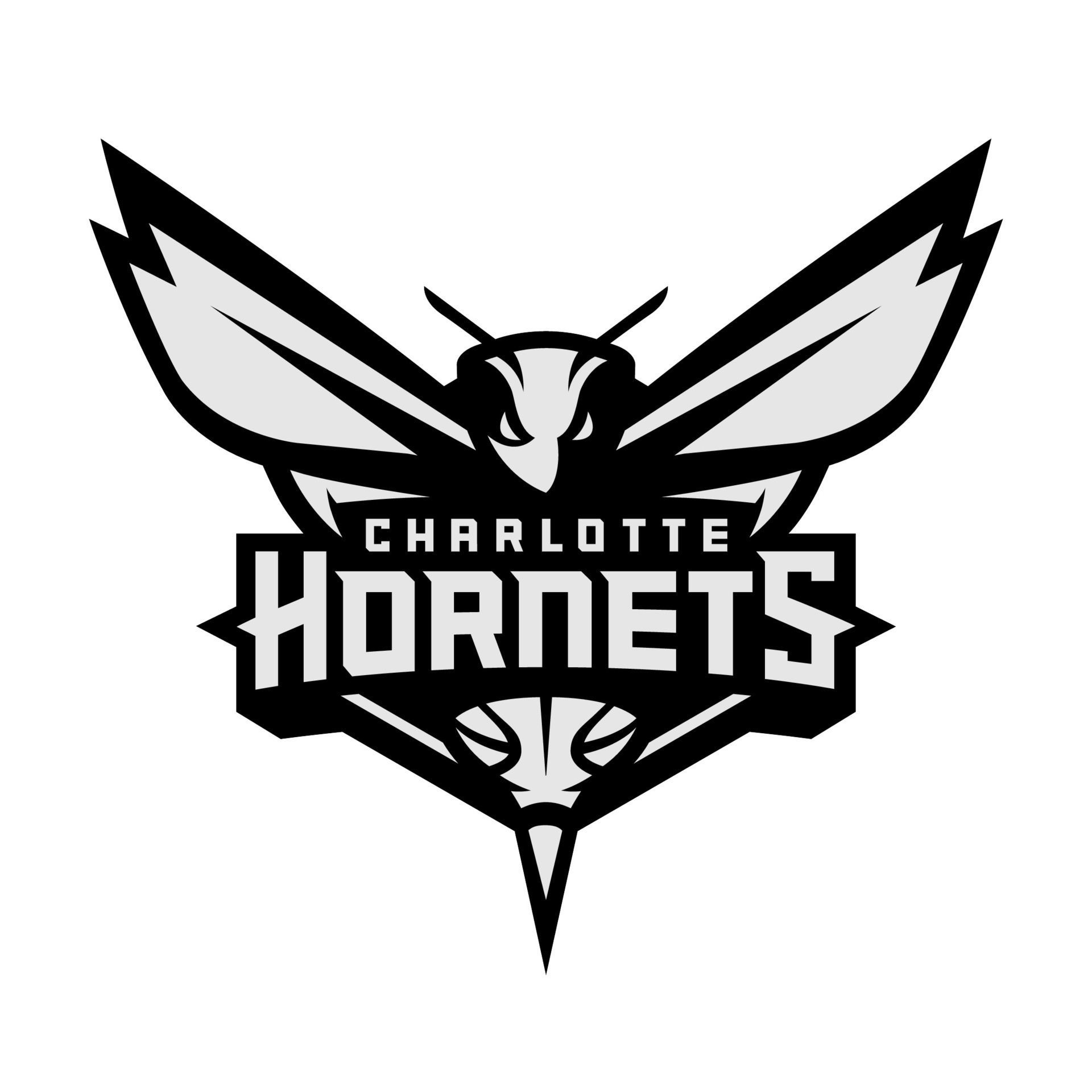 Download Charlotte Hornets In Black Wallpaper