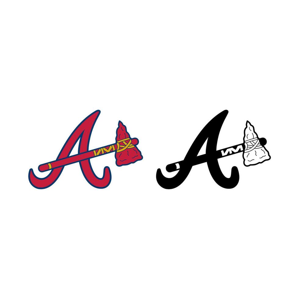 Atlanta braves logo vector 26377762 Vector Art at Vecteezy