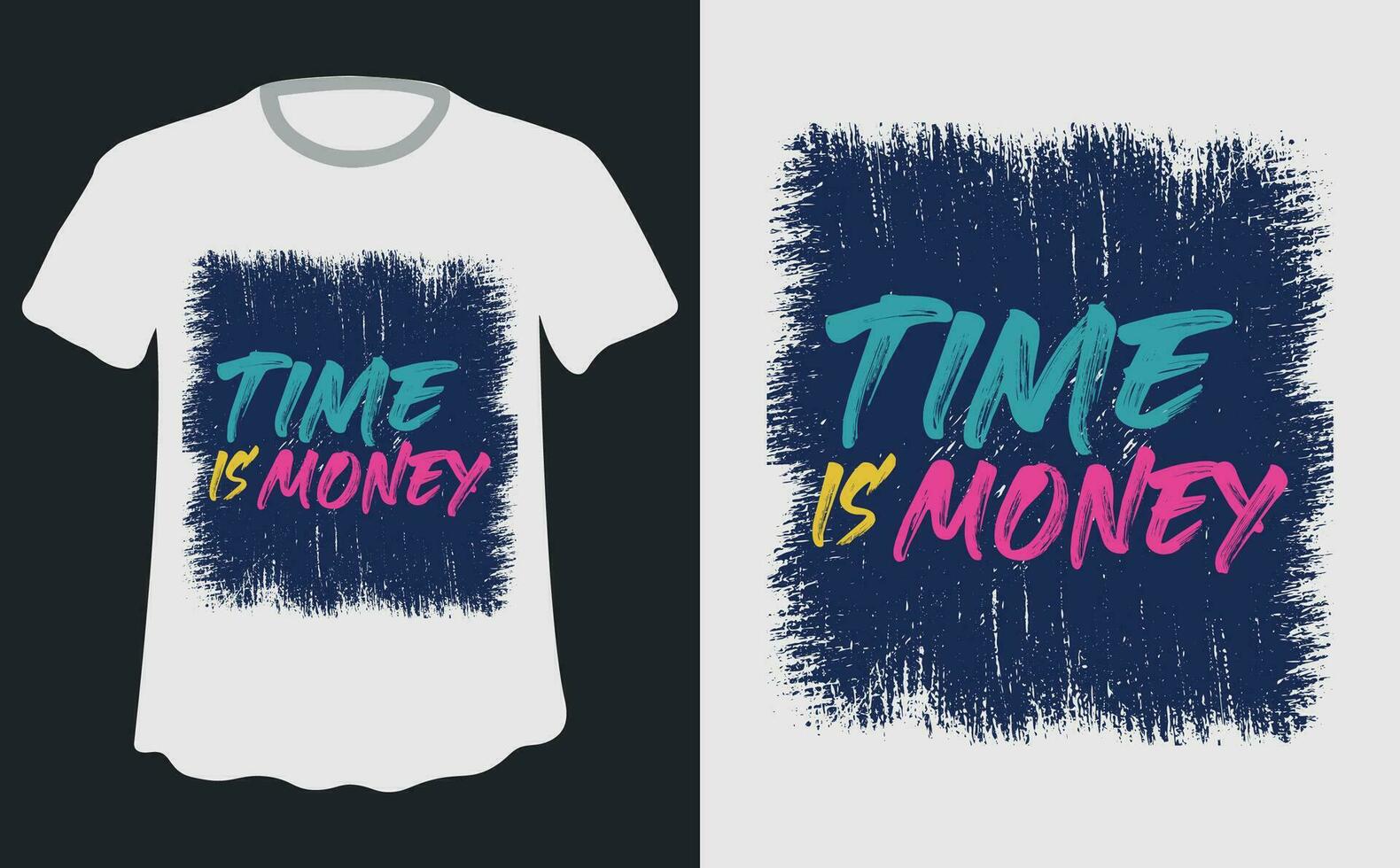 Trendy T shirt Design and Template vector