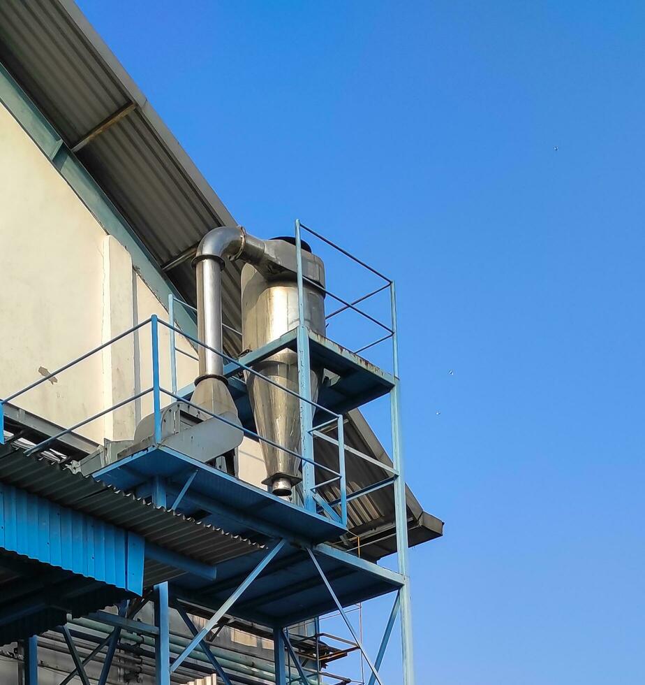 big mixing machine for outdoor production photo